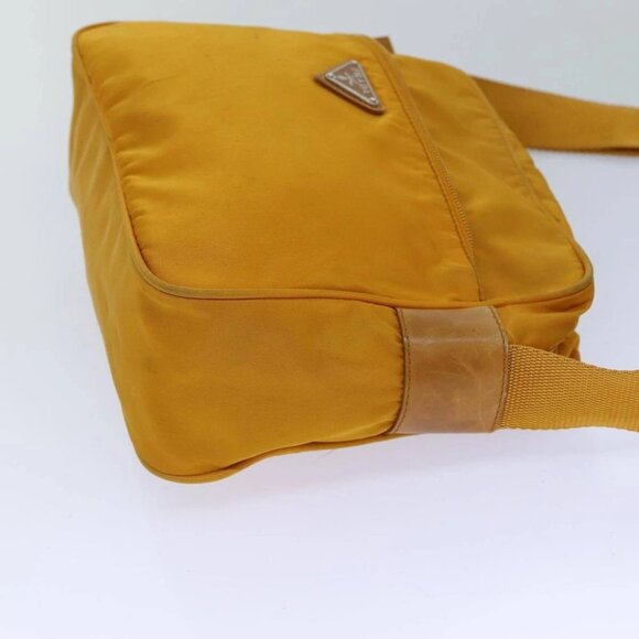 PRADA Shoulder Bag Nylon Orange Auth 82569 - Picture 4 of 16